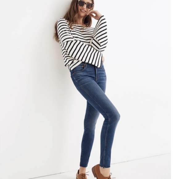 Madewell 9" High Rise Skinny Jeans - Picture 1 of 8